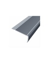 Aluminio Plata (03) Cant. escalera 44x22 Estriada 300cm