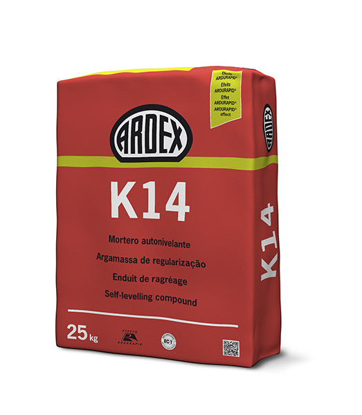 Ardex Autonivelante k14 hasta 10mm - 25kg saco