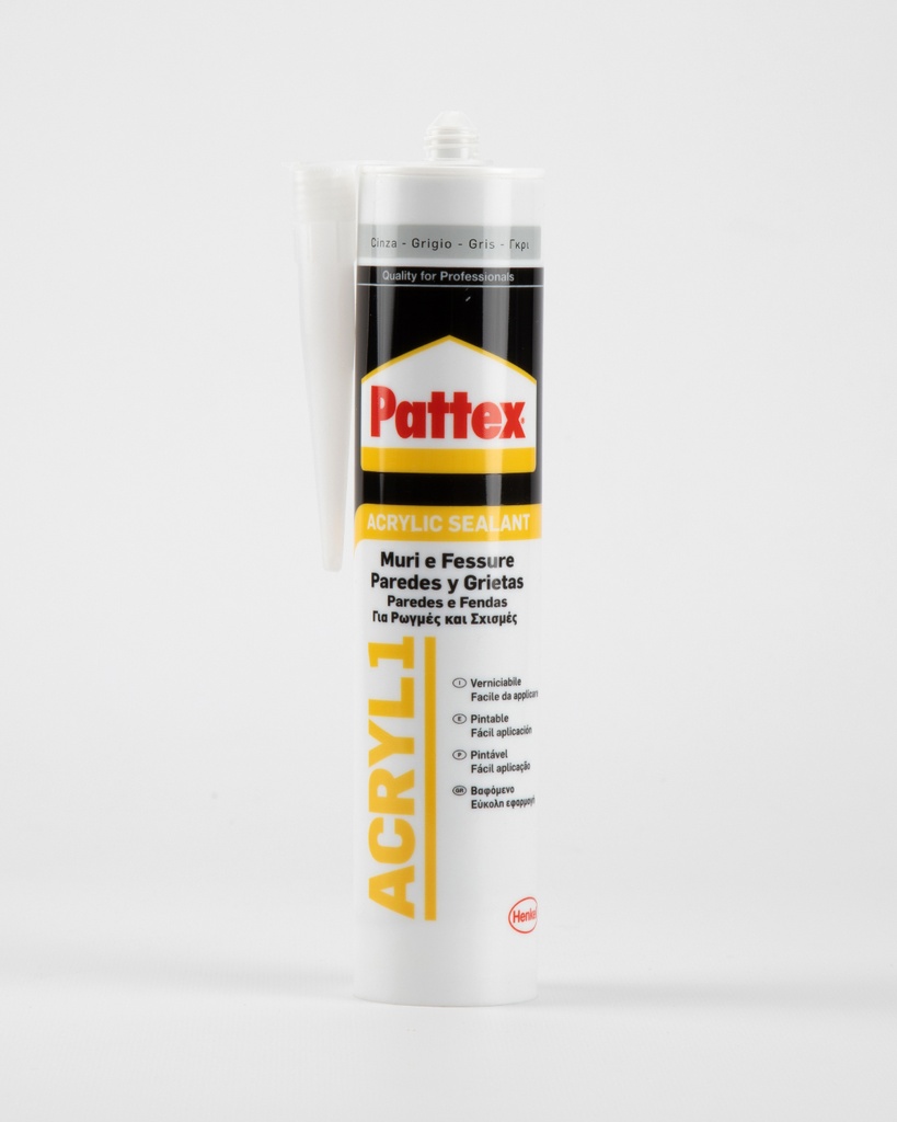 Pattex Masilla Acrilica 1 Blanca Cart 300 ml   25ud caja