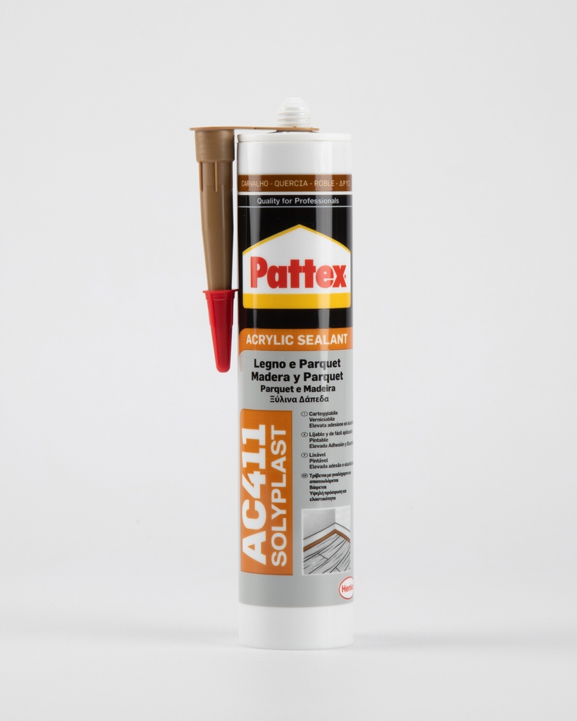  Pattex Acril AC 411 ROBLE cart. 300 ml  12 unid caja